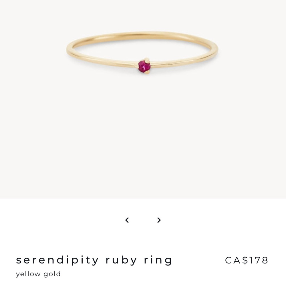 bluboho yellow gold ring